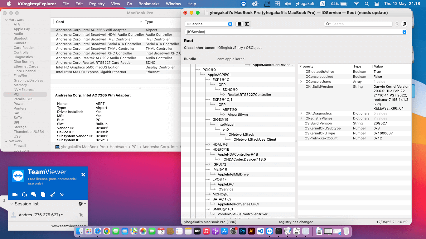 Lenovo Thinkpad X250 12th Dual Battery [Broadwell   Intel HD 5500 + PS2 SMBUS]   OpenCore 10